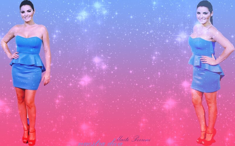 Woman in Blue Dress — Glamorous