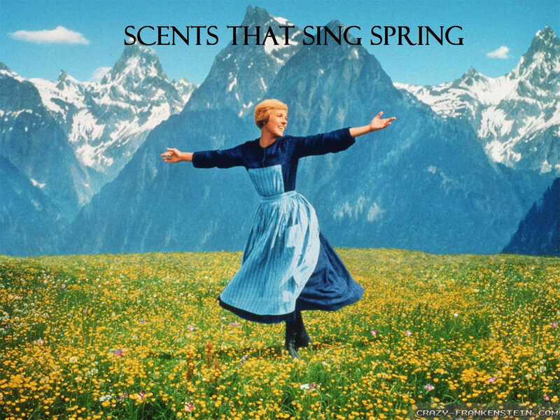 Woman in Blue Dress — Joyful, Spring