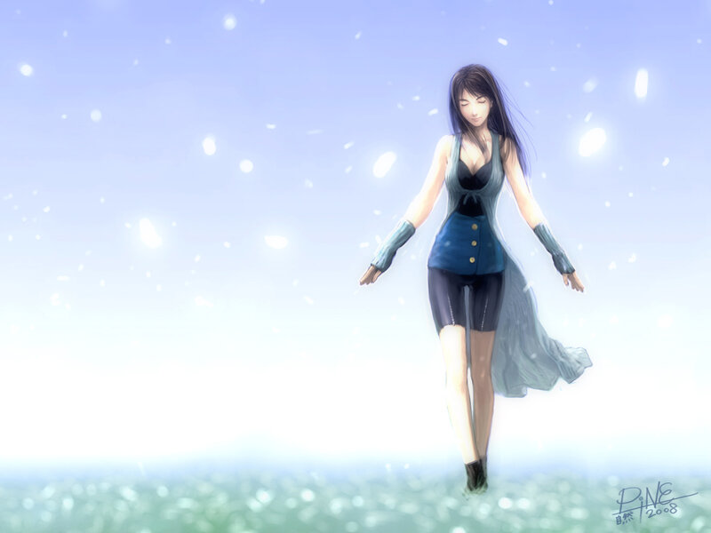 woman in blue dress walking