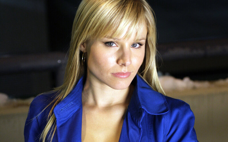 woman in blue jacket
