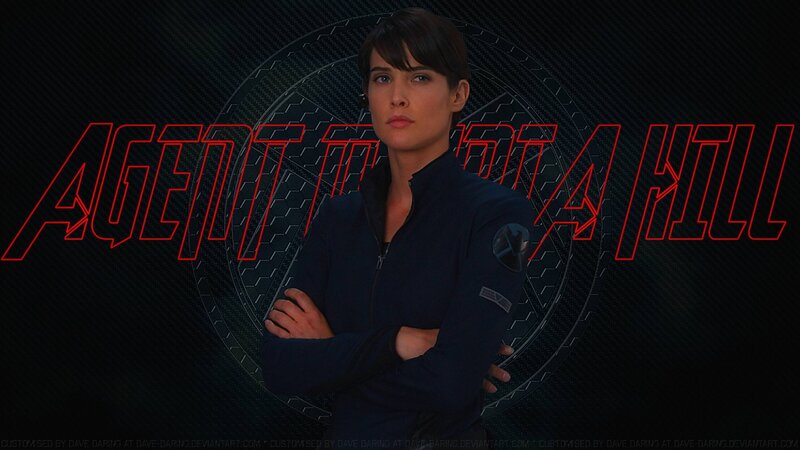 Woman in Blue Jacket — Black, Serious