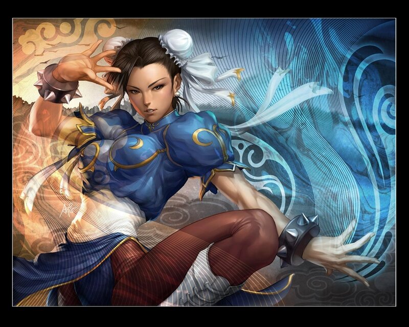 Woman in Blue Martial Arts Uniform — Dynamic
