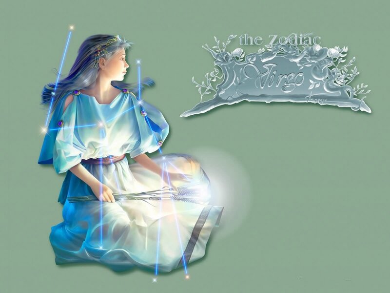 Woman in Blue Robe — Serene, Digital Art, Robes