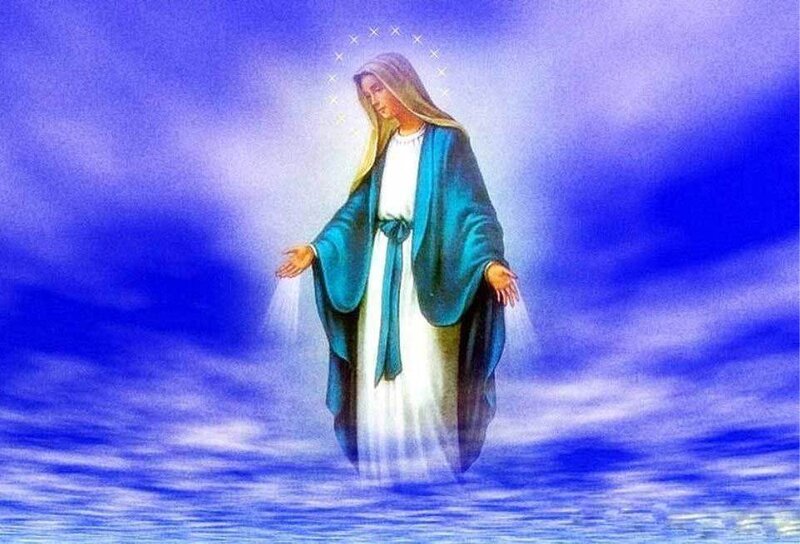 Woman in Blue Robe — Serene