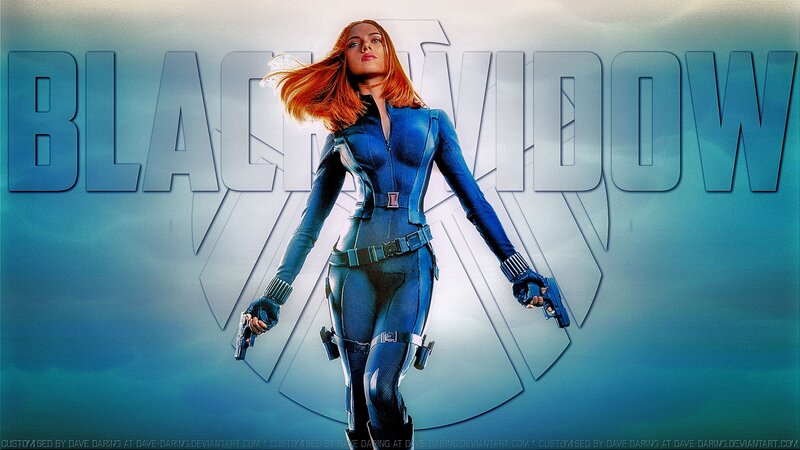 Woman in Blue Suit — Dramatic, Digital Art, Gun