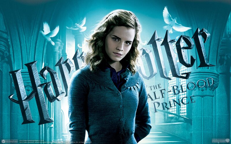 Woman in Blue Sweater — Serious