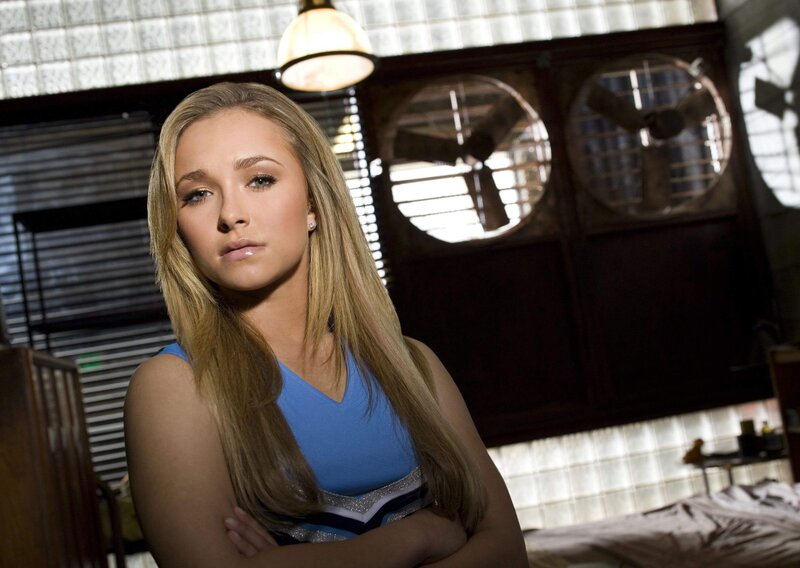 Woman in Blue Top — Serious, Photograph, Fans