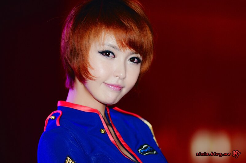 woman in blue uniform