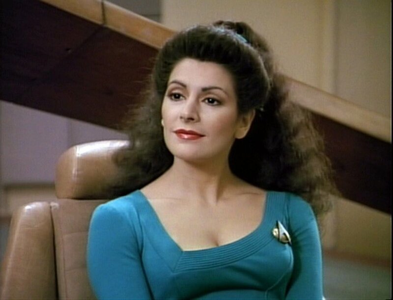 Woman in Blue Uniform — Calm