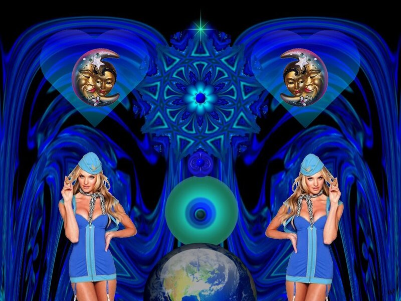 Woman in Blue Uniform — Fantastical