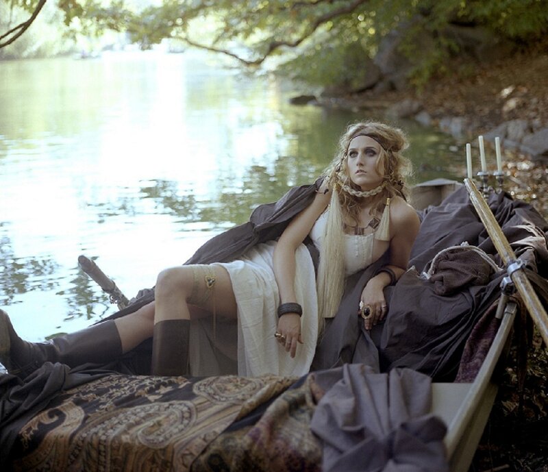 Woman in Boat
