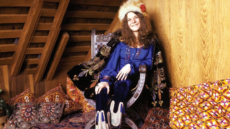 Woman in bohemian attire