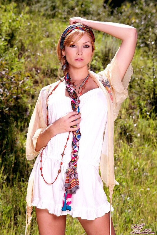 woman in boho outfit outdoors
