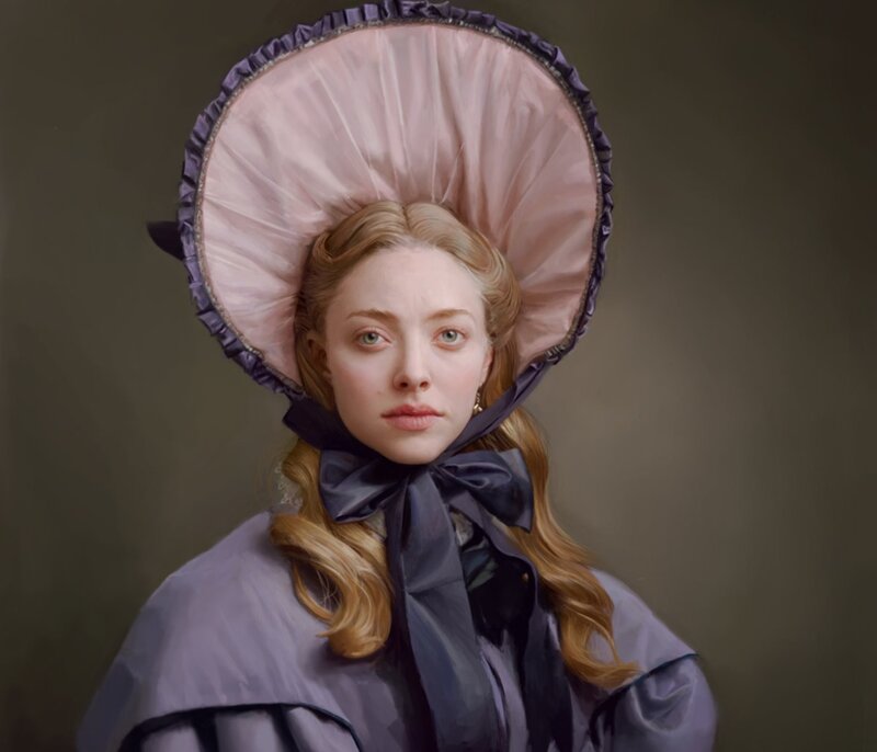 Woman in Bonnet