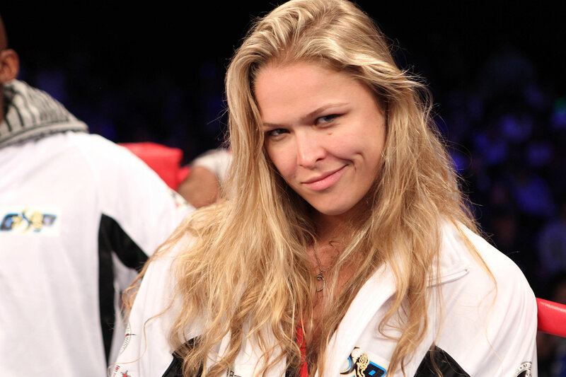 woman in boxing ring