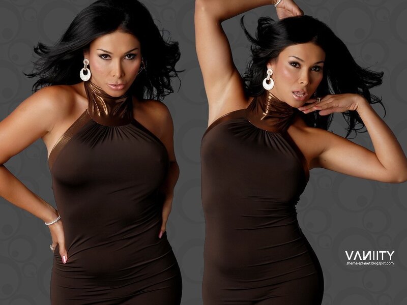 woman in brown dress