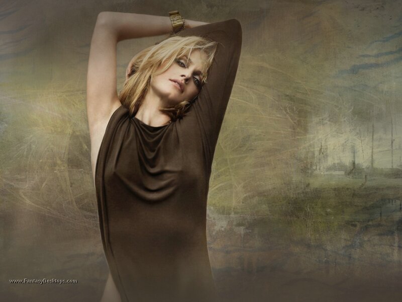 Woman in Brown Dress — Dramatic, Photograph, Watch