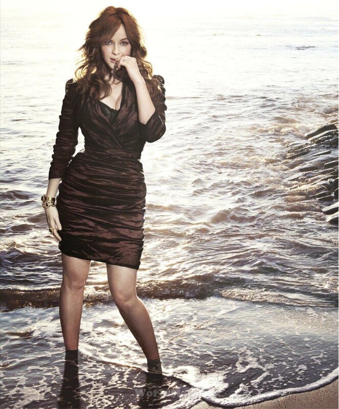 Woman in Brown Dress — Dramatic, Sunset, Photograph