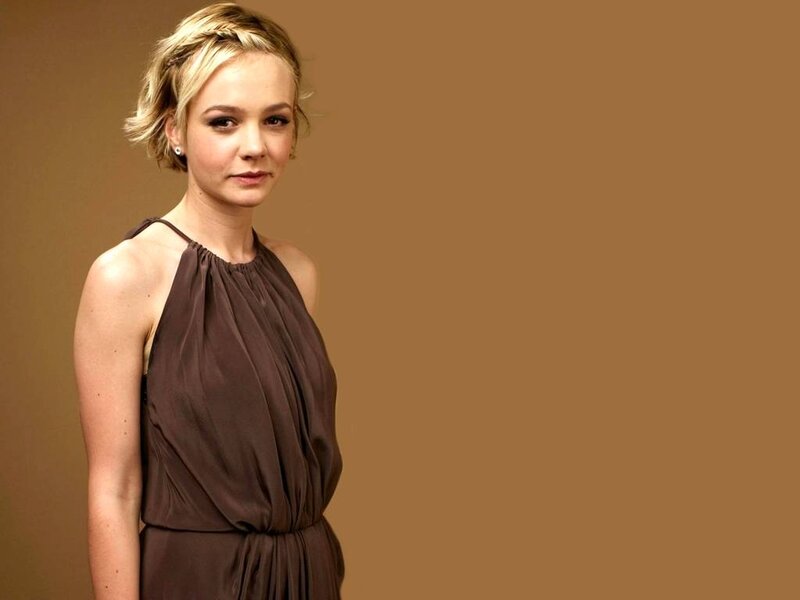 Woman in Brown Dress — Neutral, Photograph, Earring