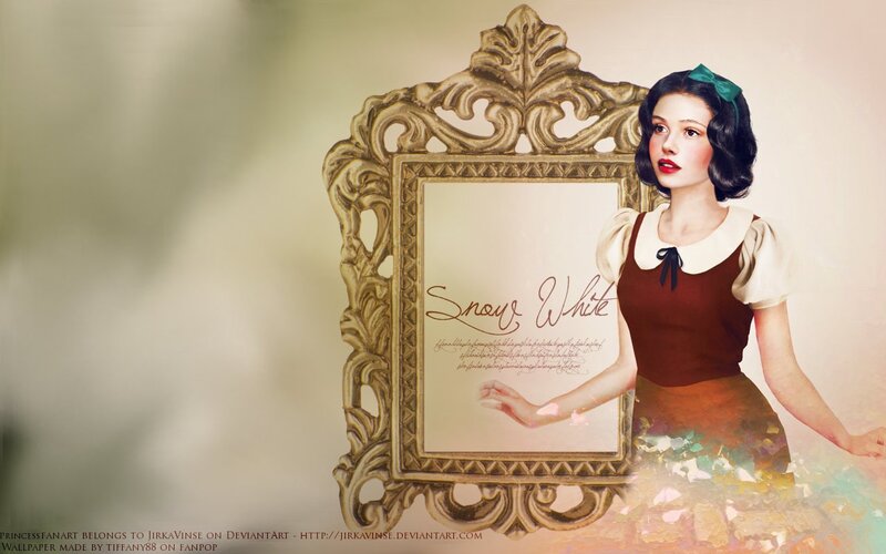 Woman in Brown Dress — Serene, Digital Art