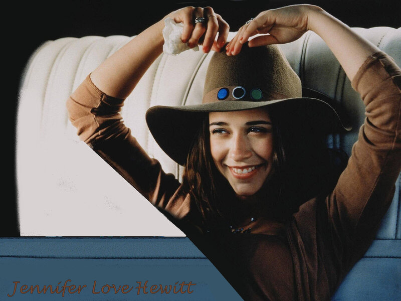 Woman in Brown Hat — Smiling, Photograph