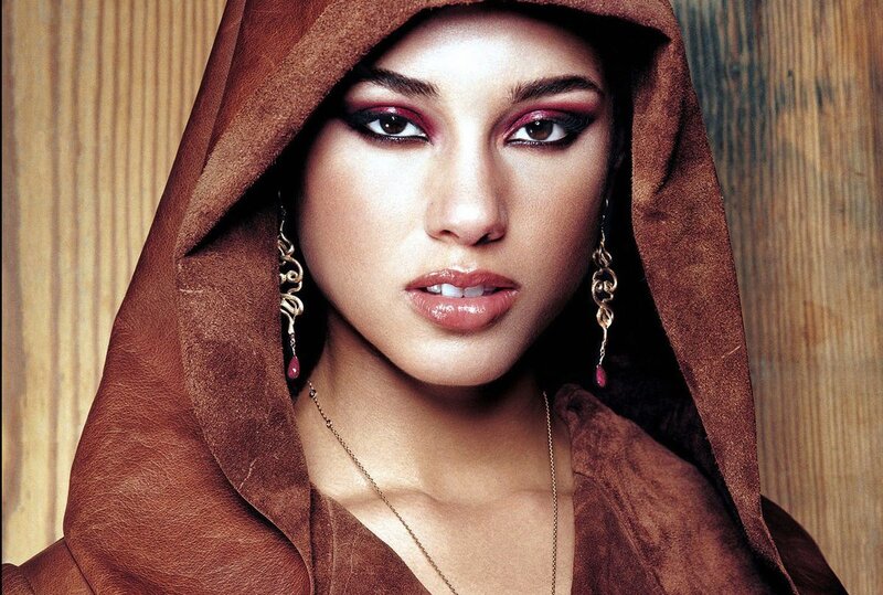 Woman in Brown Hood