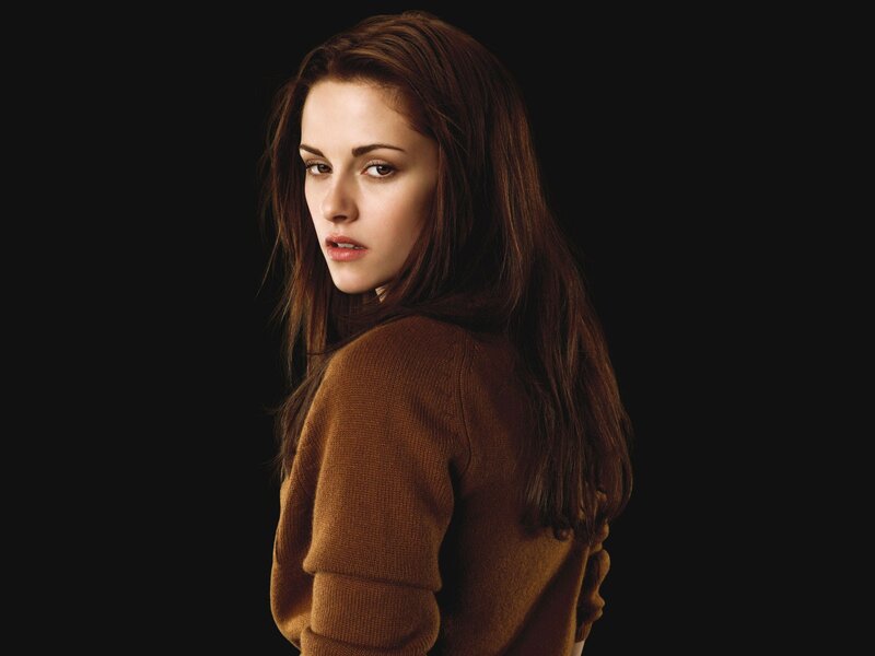 woman in brown sweater