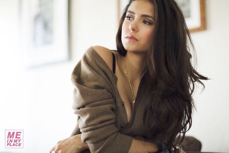 woman in brown sweater
