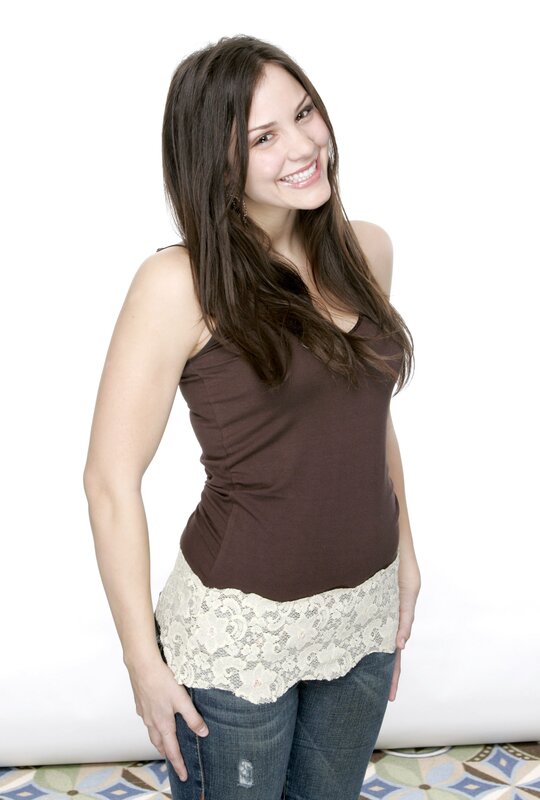 woman in brown tank top