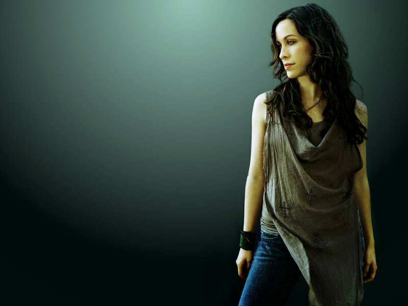 woman in brown top