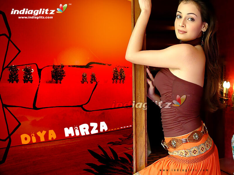 Woman in Brown Top — Red, Dramatic