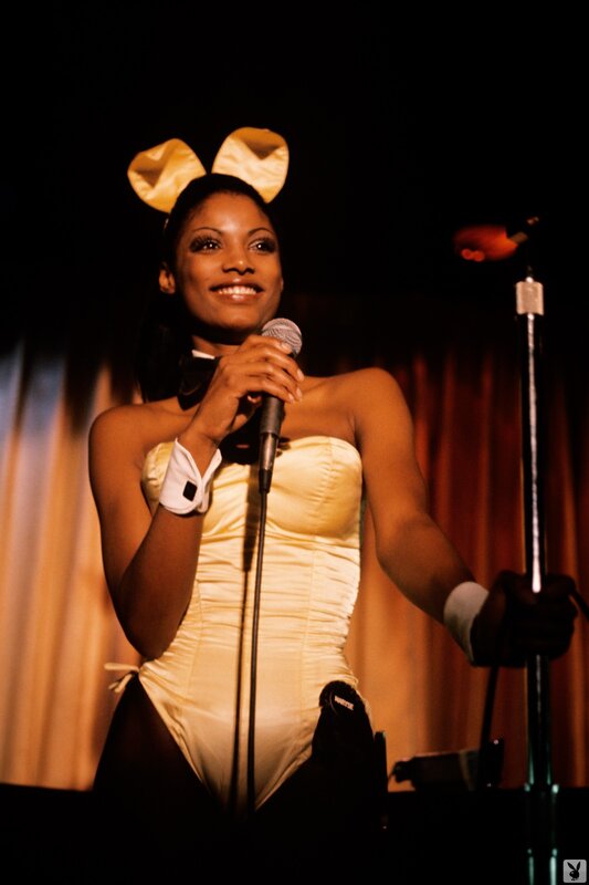 woman in bunny costume on stage