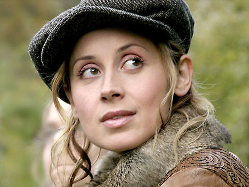 Woman in Cap and Fur