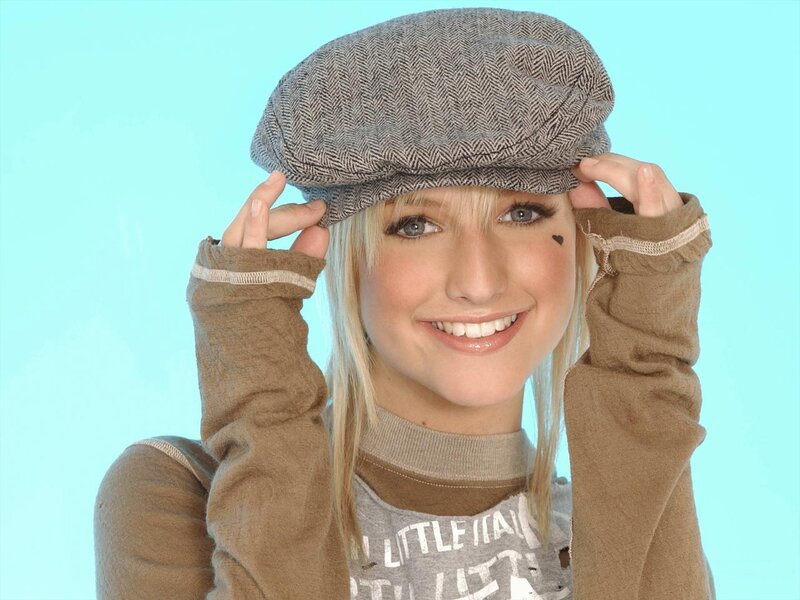 woman in cap smiling