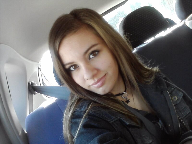 woman in car seat