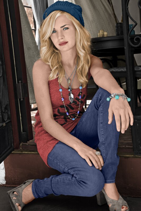 woman in casual attire