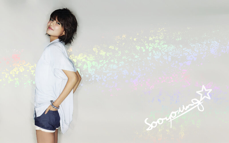 woman in casual clothes with sparkles