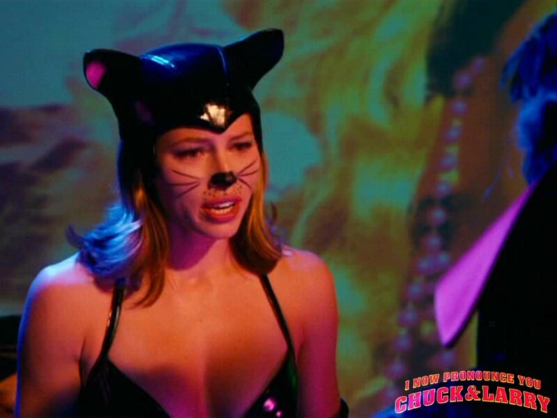 woman in cat costume