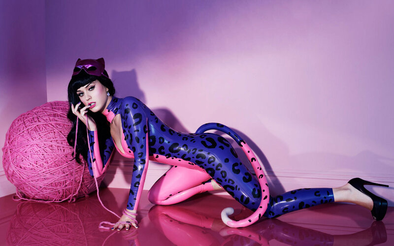 Woman in Cat Costume — Pink