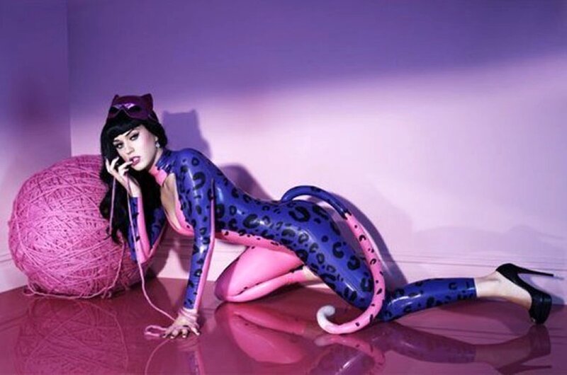 Woman in Cat Costume — Purple