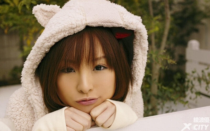 woman in cat-ear hoodie