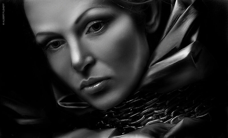 Woman in Chainmail