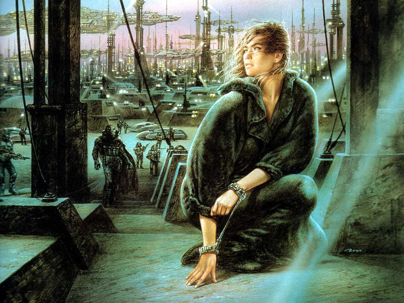 Woman in Chains — Green