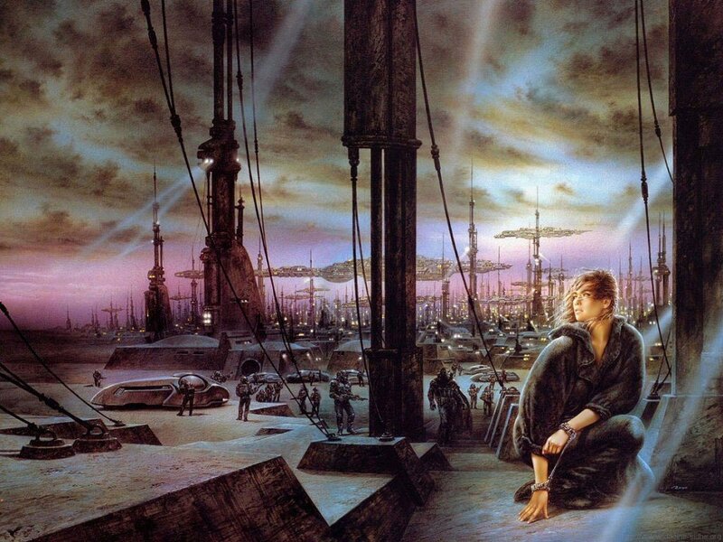Woman in Chains — Purple