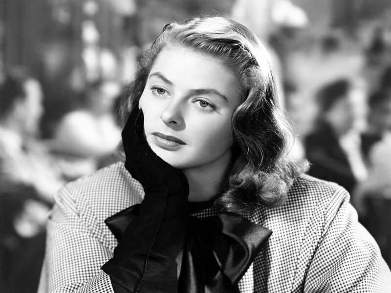 Woman in Checkered Coat — Black