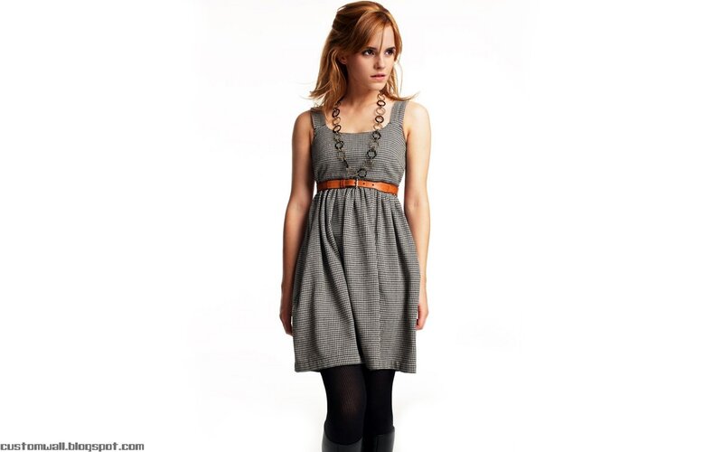 woman in checkered dress