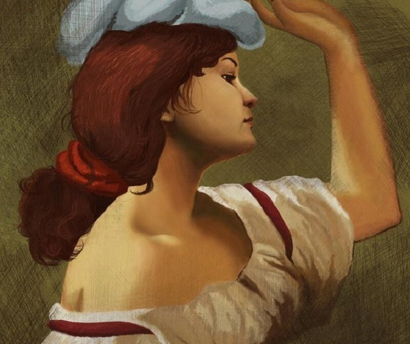 Woman in Chef's Hat
