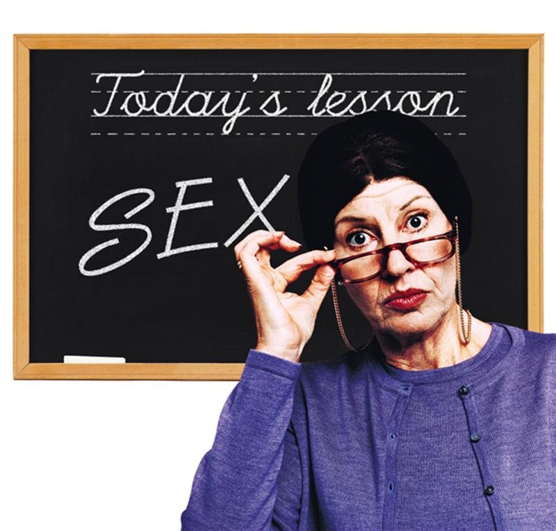 Woman in Classroom