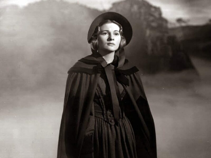 Woman in Cloak and Hat