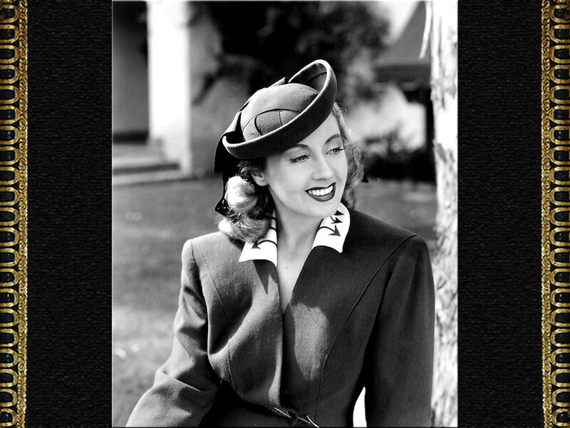Woman in Coat and Hat — Black, Confident